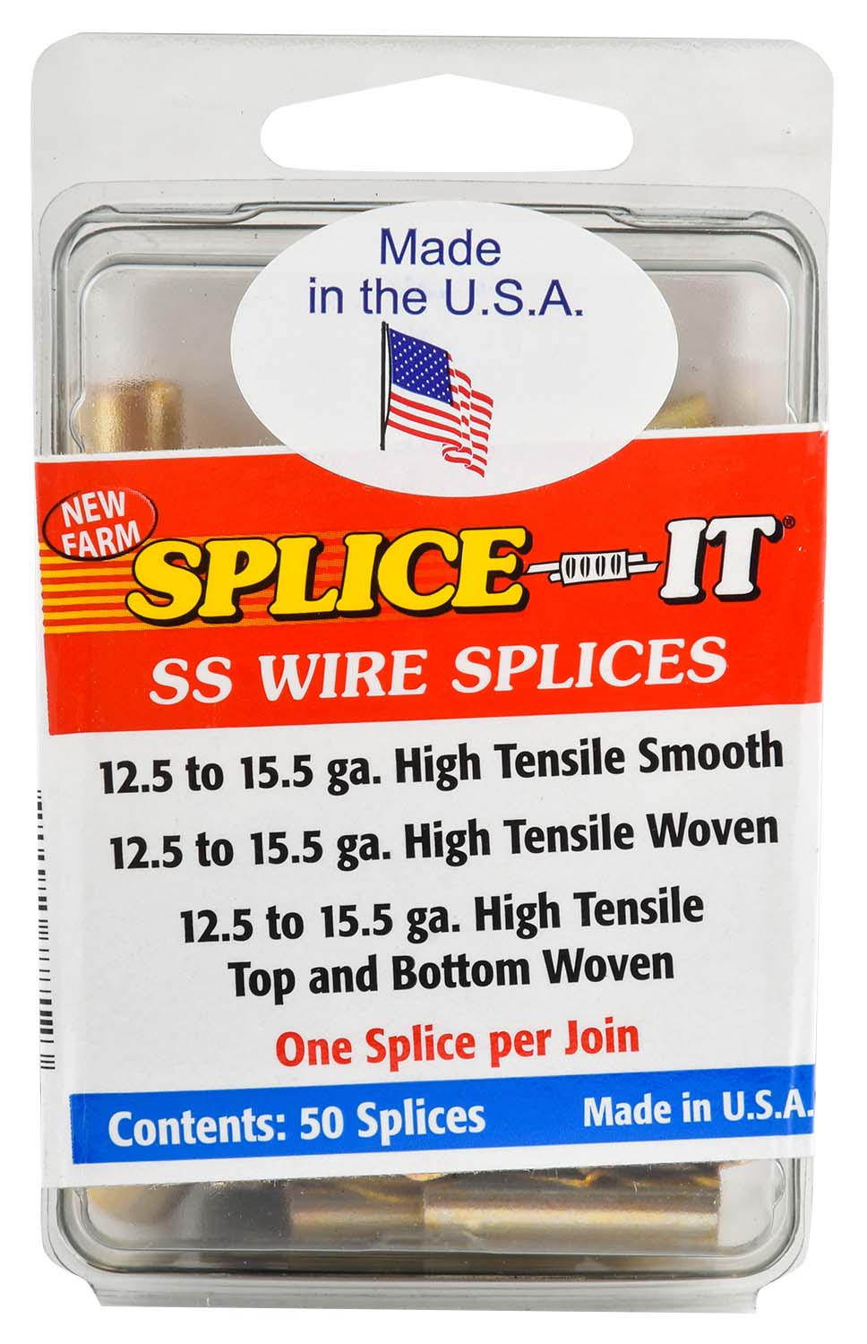 Splice-It LBW Wire Splices 50 Pack - Pet's Shop