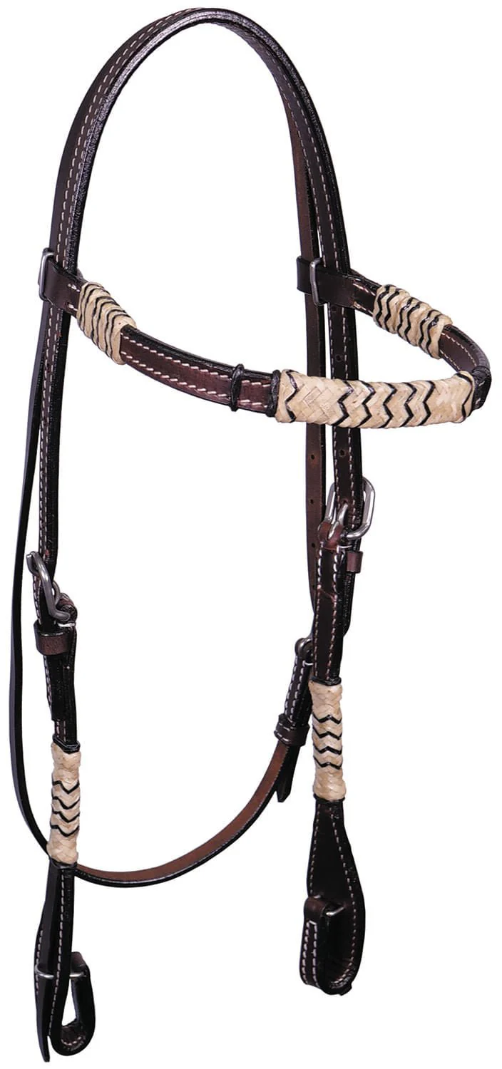 Buffalo Leather Chaparral Browband Headstall - Pet's Shop