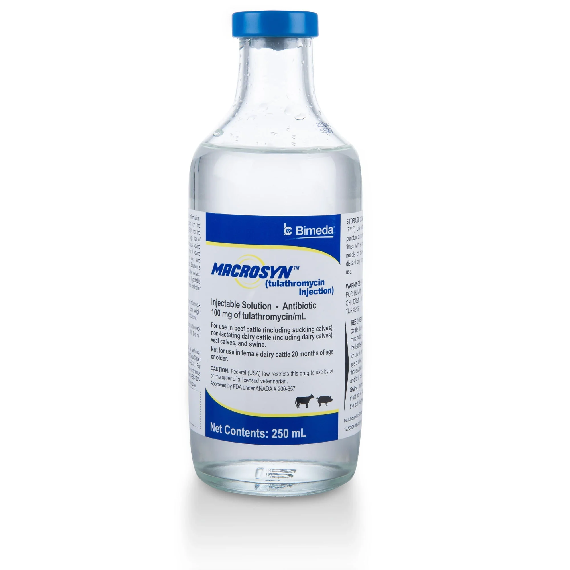 Rx Macrosyn (tulathromycin) Injection for Swine & Cattle - Pet's Shop
