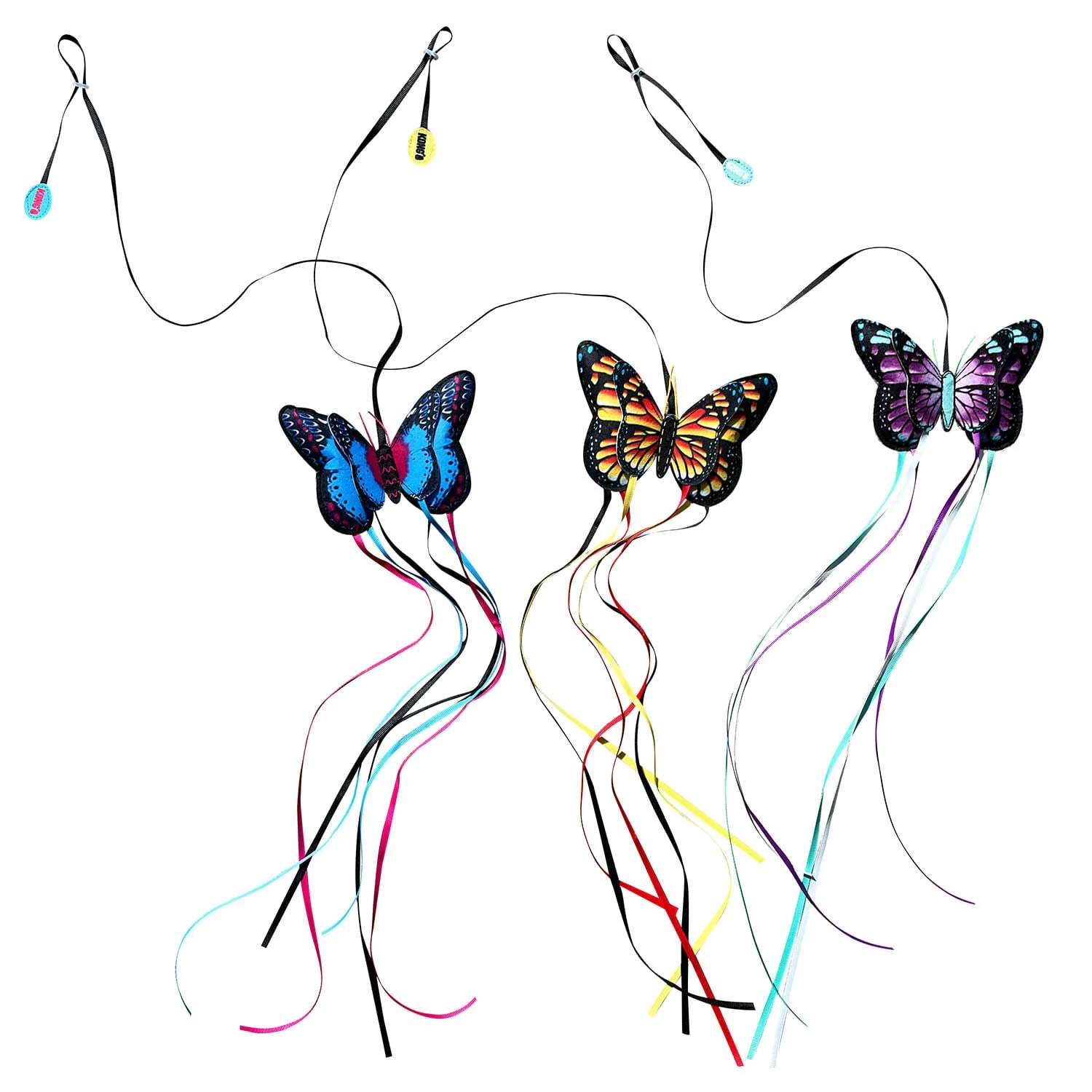 KONG Teaser Butterfly, Assorted - Pet's Shop
