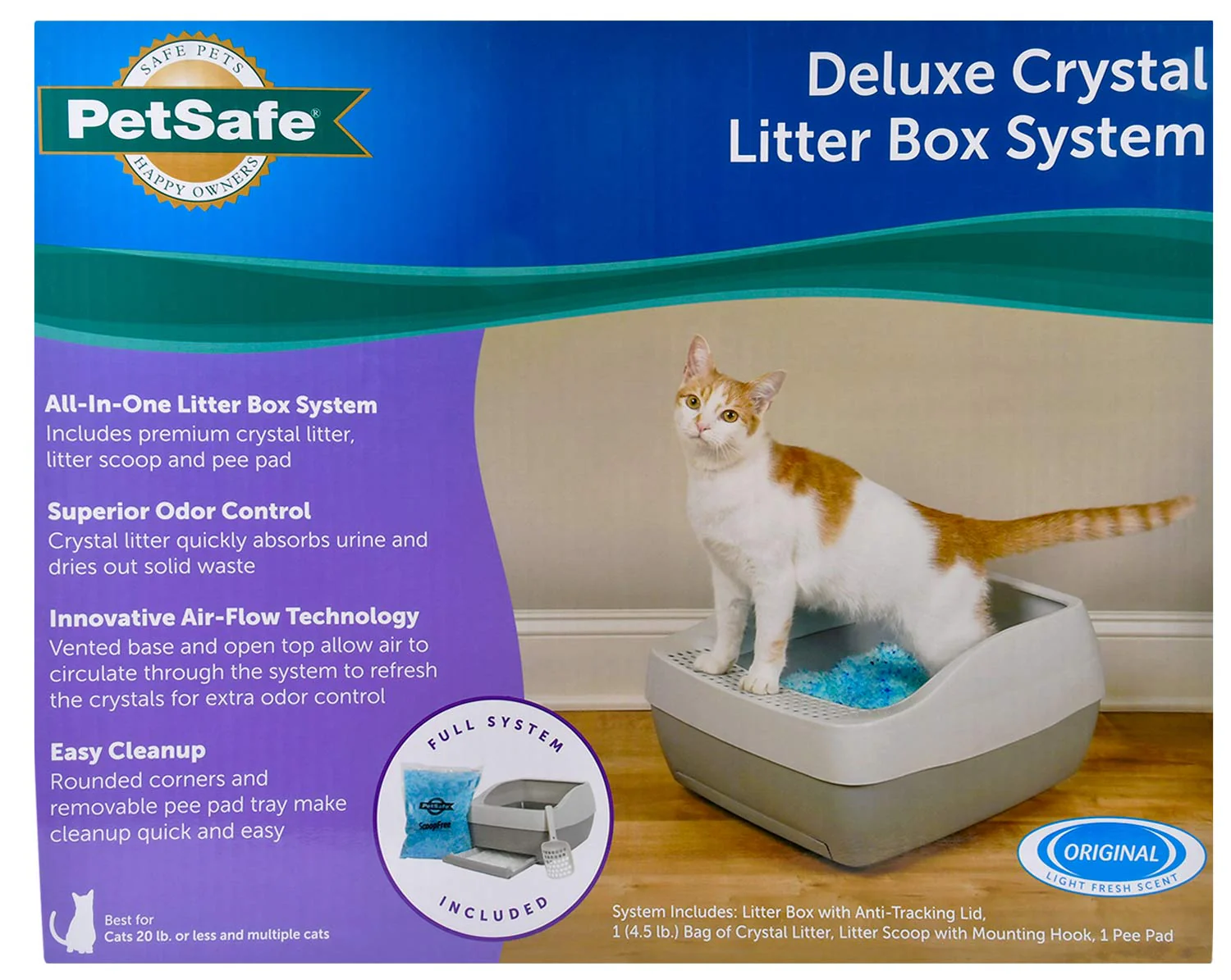 PetSafe Deluxe Crystal Litter Box System (& Accessories) - Pet's Shop
