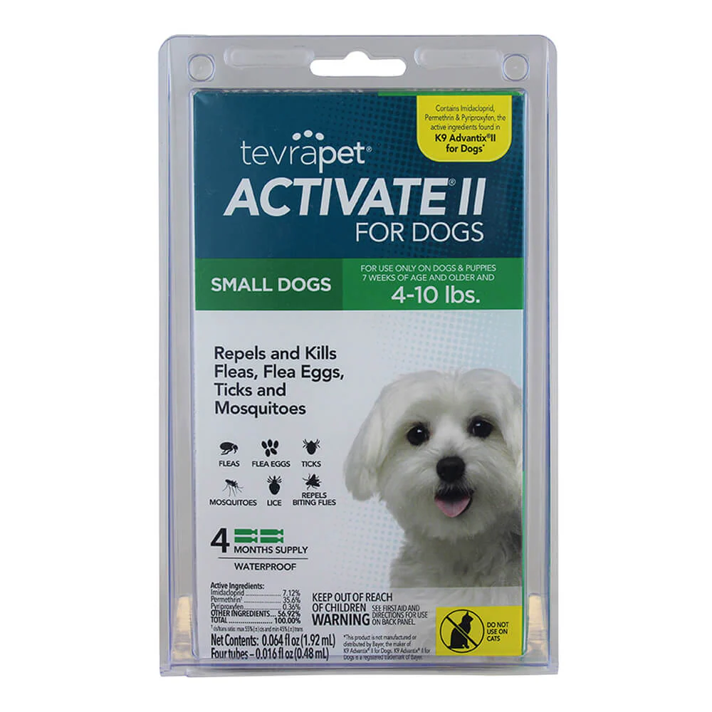 TevraPet Activate II, 4 Month Supply - Pet's Shop