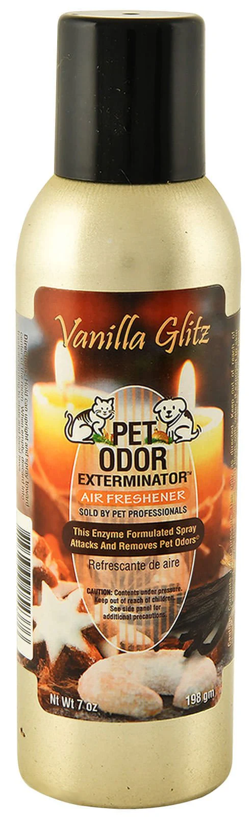 Pet Odor Exterminator Spray, Vanilla Glitz, 7 oz - Pet's Shop