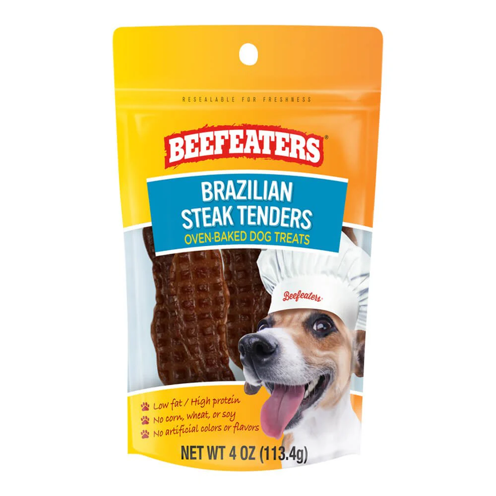 Beefeaters Brazillian Steak Tenders, 4 oz, 6 pk - Pet's Shop