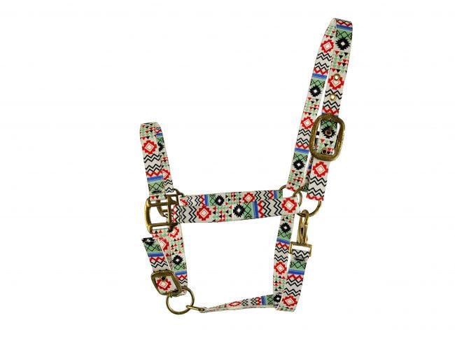 Showman Nylon Halter in Patterns - Pet's Shop