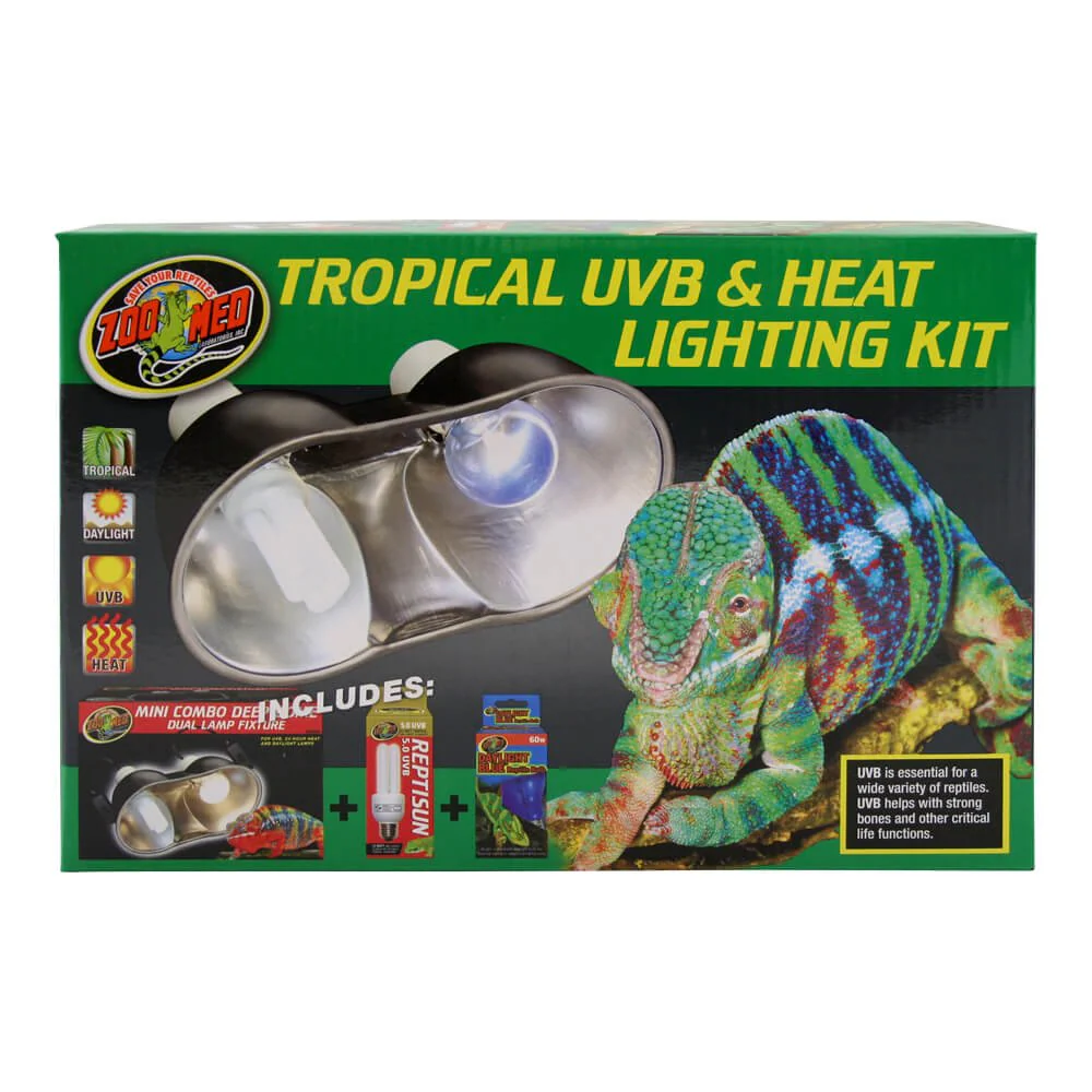 Tropical UVB and Heat Lighting Kit - Pet's Shop