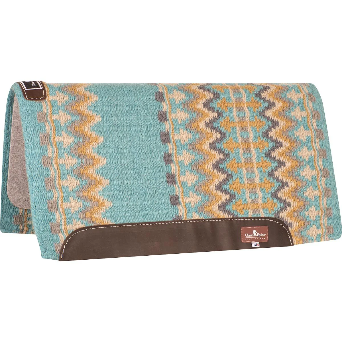 Classic Equine Wool Top Saddle Pad - Pet's Shop