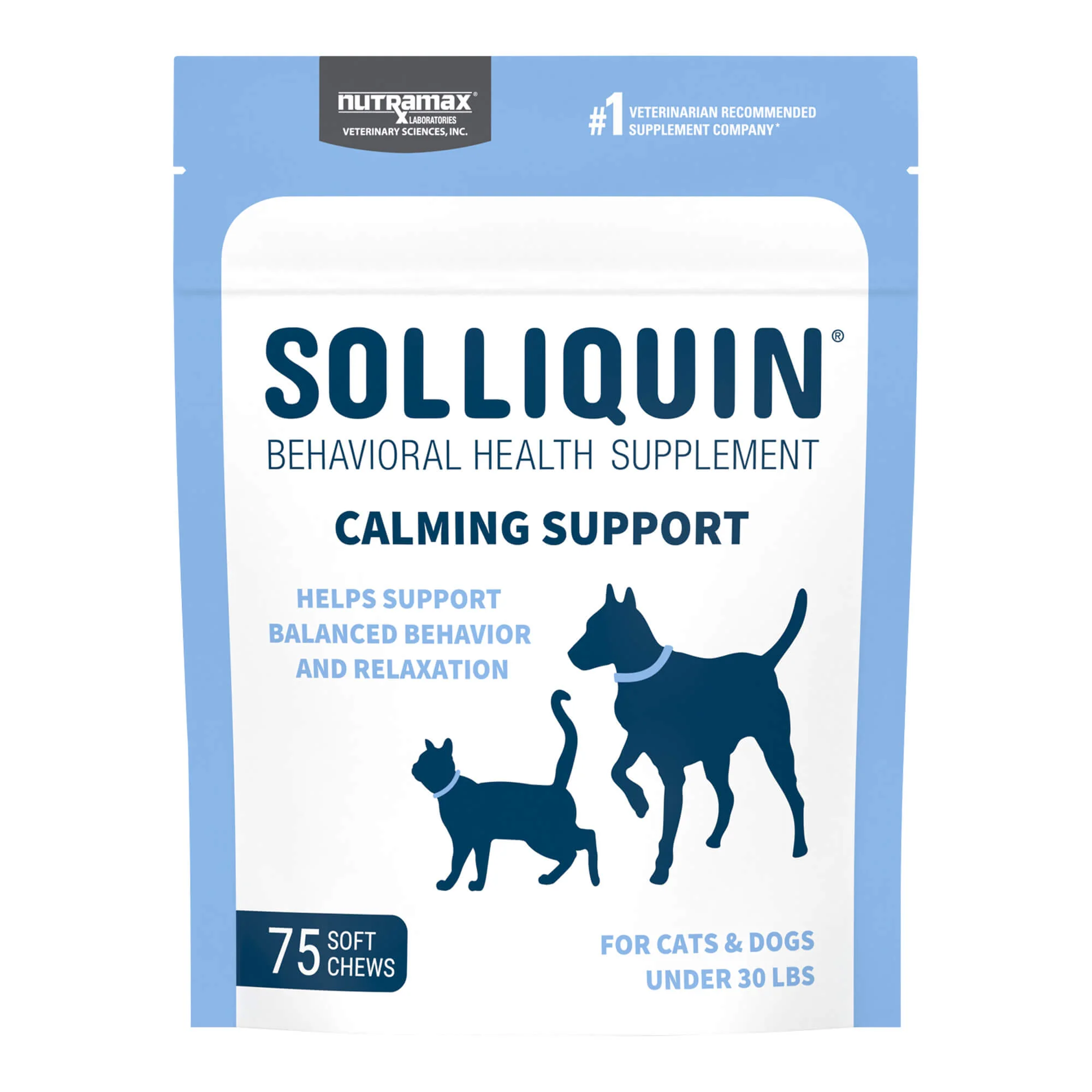 Nutramax Solliquin Soft Chews, 75 ct - Pet's Shop