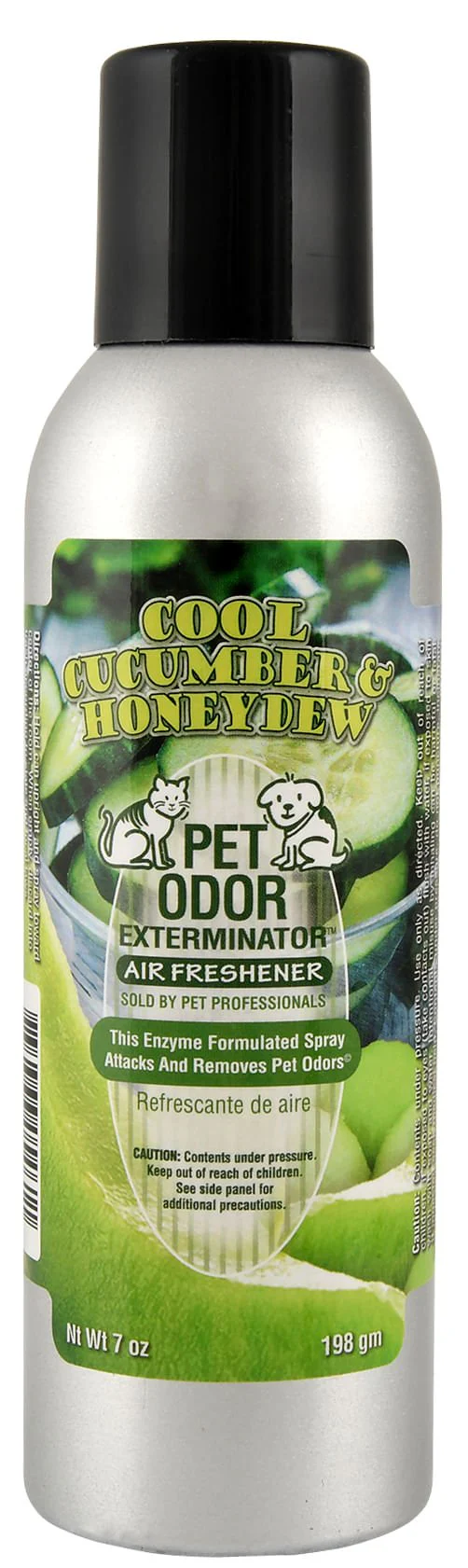 Pet Odor Exterminator Spray, Cool Cucumber & Honeydew Melon, 7 oz - Pet's Shop