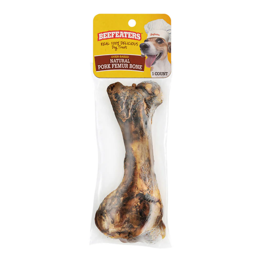 Beefeaters Natural Pork Femur Bone - Pet's Shop
