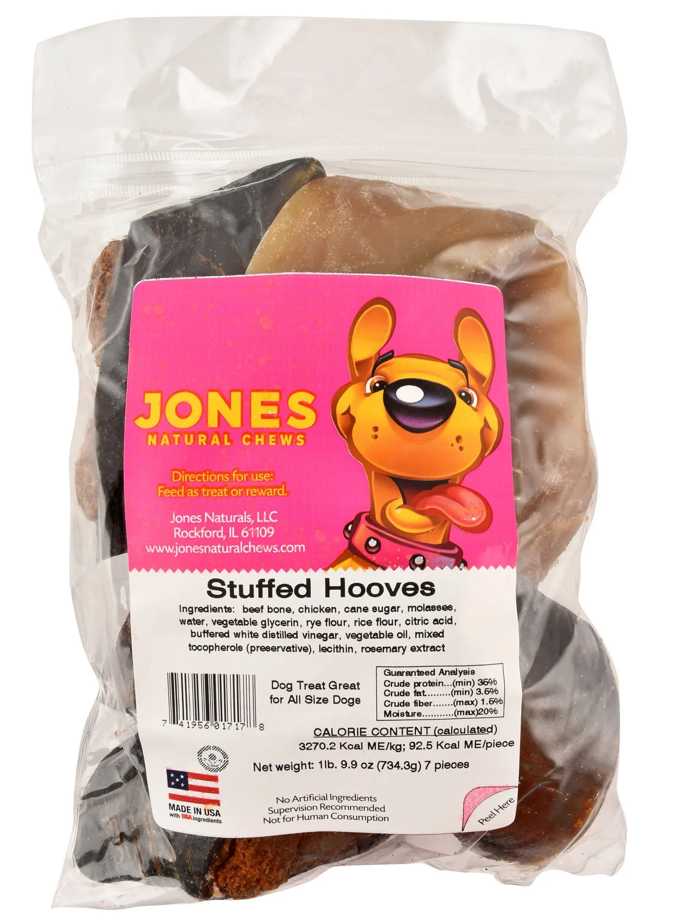 Stuffed Hooves, Chicken N Rice Flavor - Pet's Shop