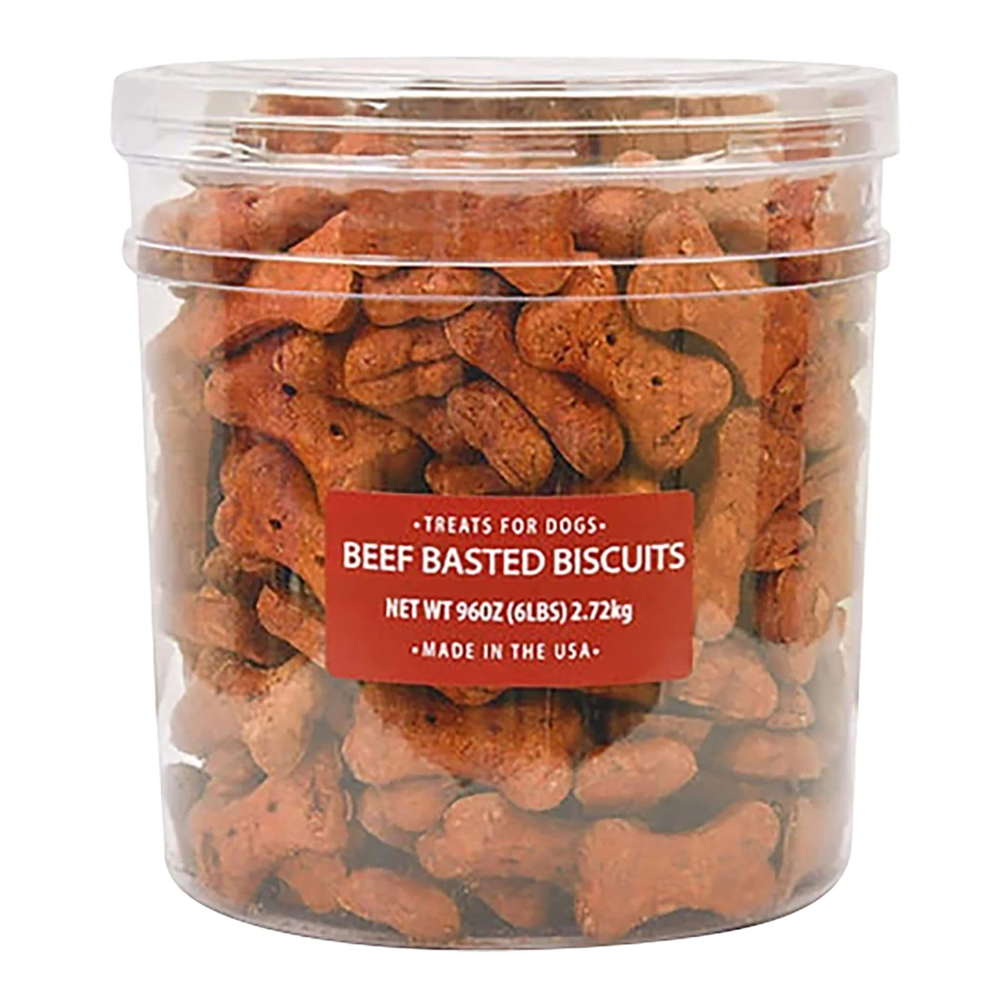 Pet Life Beef Basted Dog Biscuits, 6 lbs - Pet's Shop