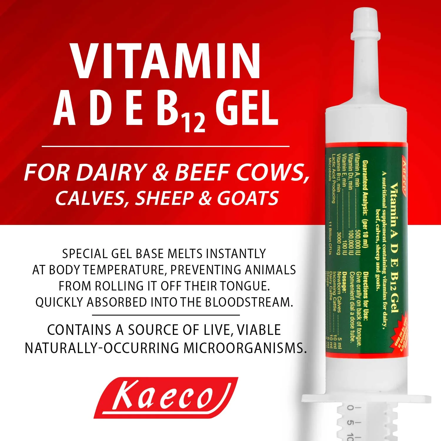 Vitamin ADE & B12 Gel - Pet's Shop