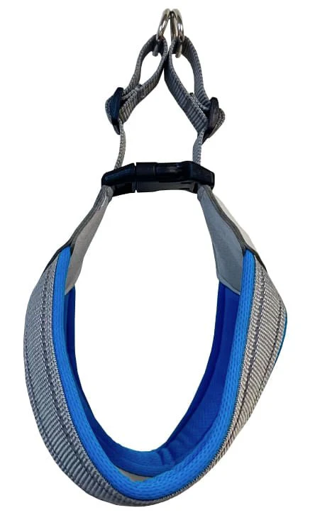 Doggy Tales Step In V Harness, Blue - Pet's Shop