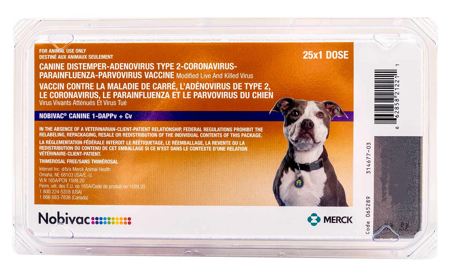Nobivac Canine 1-DAPPv+Cv - Pet's Shop