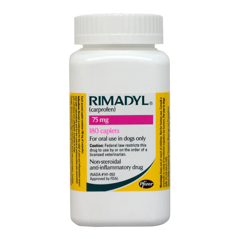Rx Rimadyl (carprofen) Caplets for Dogs - Pet's Shop