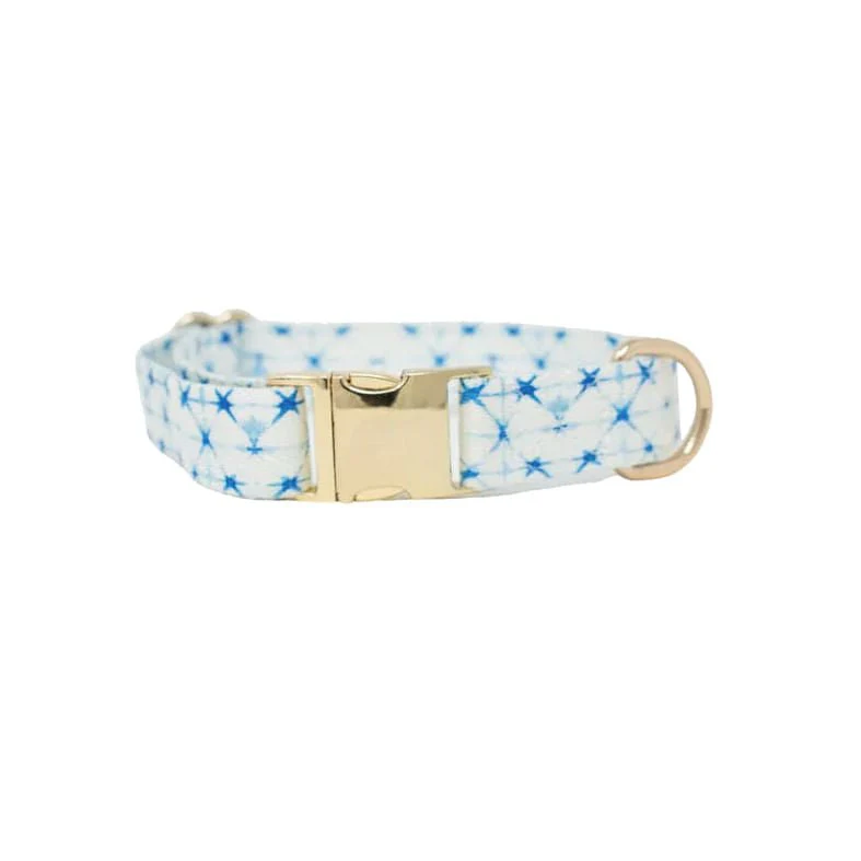 Pink Papyrus Drew Collar, White - Pet's Shop