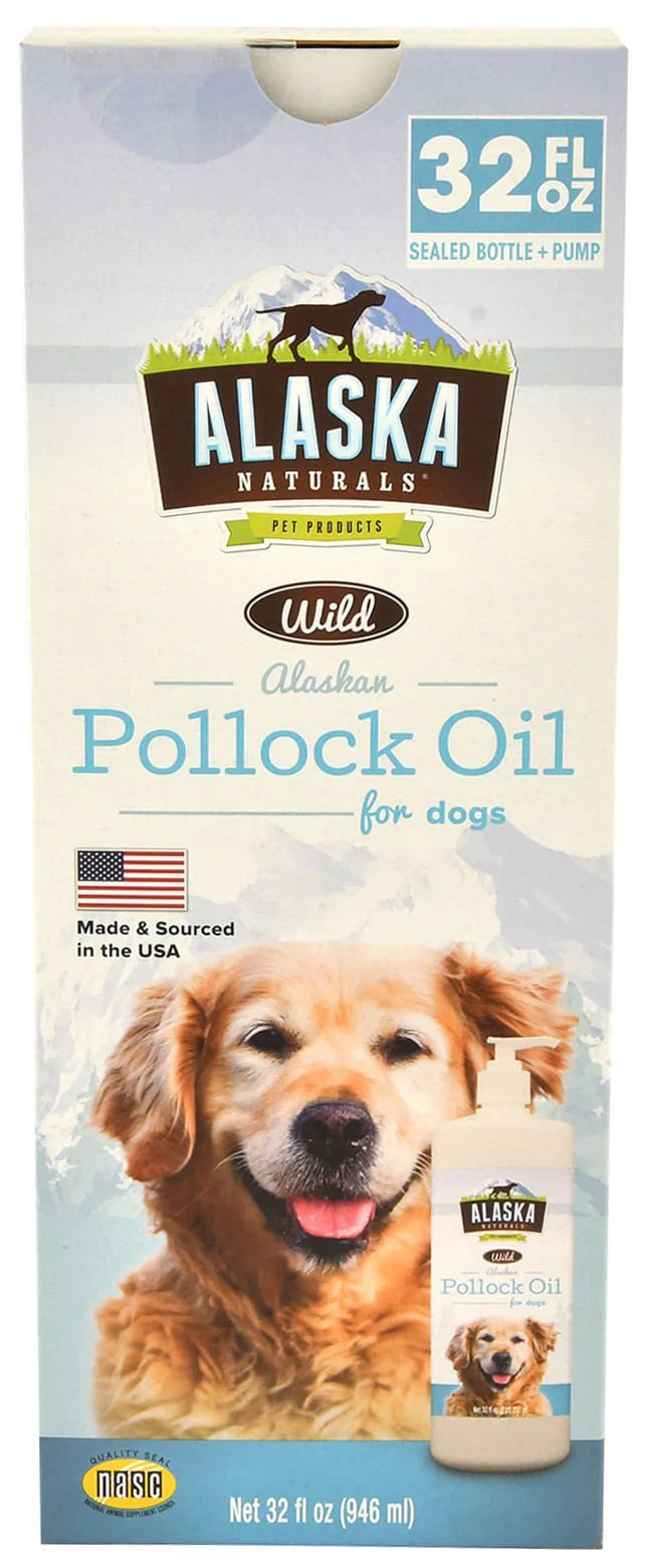 Alaska Naturals Wild Alaskan Pollock Oil for Dogs, 32 oz - Pet's Shop