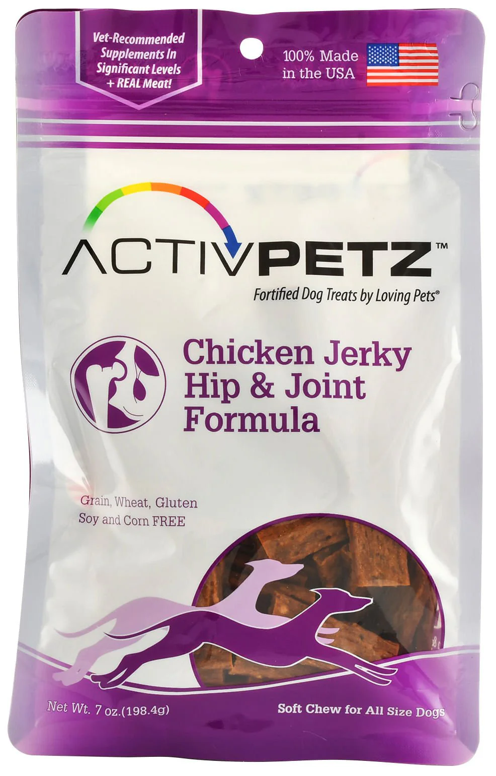ActivPetz Hip & Joint Jerky Treats, Beef - Pet's Shop