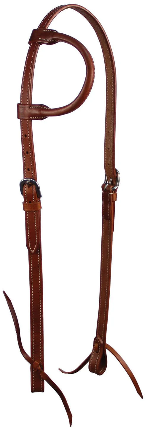 Buffalo Leather of the Rockies Leather One Ear Headstall - Pet's Shop