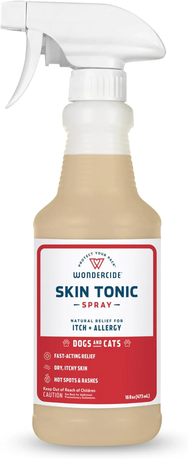 Wondercide Skin Tonic, Anti-Itch Spray with Neem - Pet's Shop